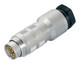 Binder 99-5861-15-19 M16 IP67 Male cable connector, Contacts: 19 (19-a), 8.0-10.0 mm, shieldable, solder, IP67, UL | American Cable Assemblies