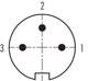 Binder 99-5105-60-03 M16 IP67 Male cable connector, Contacts: 3 (03-a), 4.1-7.8 mm, shieldable, solder, IP68, Short version