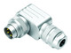 Binder 99-5613-75-05 M16 IP67 Male angled connector, Contacts: 5 (05-a), 6.0-8.0 mm, shieldable, solder, IP67, UL | American Cable Assemblies