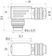 Binder 99-5609-750-04 M16 IP67 Male angled connector, Contacts: 4 (04-a), 6.0-8.0 mm, shieldable, crimping (Crimp contacts must be ordered separately), IP67, UL