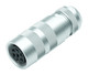 Binder 99-5110-60-04 M16 IP67 Female cable connector, Contacts: 4 (04-a), 4.1-7.8 mm, shieldable, solder, IP68, Short version | American Cable Assemblies