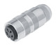 Binder 99-5110-40-04 M16 IP67 Female cable connector, Contacts: 4 (04-a), 4.1-7.8 mm, unshielded, solder, IP67, UL, Short version | American Cable Assemblies