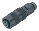 Binder 09-0462-25-19 M16 IP67 Female cable connector, Contacts: 19 (19-a), 4.0-6.0 mm, unshielded, solder, IP67 | American Cable Assemblies