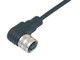 Binder 79-6330-200-12 M16 IP67 Female angled connector, Contacts: 12 (12-a), shielded, moulded on the cable, IP67, TPE-U (PUR), black, 12 x 0.25 mm², 2 m | American Cable Assemblies