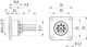 Binder 09-0112-320-04 M16 IP67 Female panel mount connector, Contacts: 4 (04-a), unshielded, single wires, IP67, UL