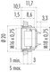 Binder 09-0508-00-16 M16 IP67 Female panel mount connector, Contacts: 16, unshielded, solder, IP67, UL