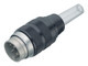 Binder 09-0033-00-03 M25 Male cable connector, Contacts: 3, 5.0-8.0 mm, shieldable, solder, IP40 | American Cable Assemblies