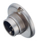 Binder 09-0039-00-05 M25 Male panel mount connector, Contacts: 5, shieldable, solder, IP40 | American Cable Assemblies
