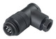 Binder 99-0217-210-07 RD24 Male angled connector, Contacts: 6+PE, 8.0-10.0 mm, unshielded, screw clamp, IP67, PG 11 | American Cable Assemblies