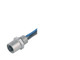 Binder 09-3106-00-03 M5 Female panel mount connector, Contacts: 3, unshielded, single wires, IP67 | American Cable Assemblies