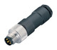 Binder 99-3383-00-04 M8 Male cable connector, Contacts: 4, 3.5-5.0 mm, unshielded, solder, IP67, UL | American Cable Assemblies
