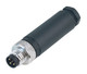 Binder 99-3383-100-04 M8 Male cable connector, Contacts: 4, 3.5-5.0 mm, unshielded, screw clamp, IP67, UL | American Cable Assemblies
