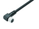 Binder 77-3508-0000-50003-0500 M8 Female angled connector, Contacts: 3, shielded, moulded on the cable, IP67, UL, PUR, black, 3 x 0.34 mm², 5 m | American Cable Assemblies