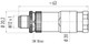 Binder 99-0437-186-05 M12-A Male cable duo connector, Contacts: 5, 2 x 2: 2.1-3.0 mm / Ø 4.0-5.0 mm, unshielded, screw clamp, IP67, UL