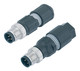 Binder 99-0527-14-04 M12-A Male cable connector, Contacts: 4, 3.5-6.0 mm, unshielded, cutting clamp, IP67 | American Cable Assemblies
