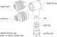 Binder 99-0437-24-05 M12-A Male angled connector, Contacts: 5, 4.0-6.0 mm, unshielded, screw clamp, IP67, UL