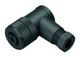 Binder 99-0430-00-04 M12-A Female angled connector, Contacts: 4, 4.0-6.0 mm, unshielded, screw clamp, IP67, UL | American Cable Assemblies
