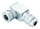 Binder 99-1492-822-12 M12-A Female angled connector, Contacts: 12, 6.0-8.0 mm, shieldable, solder, IP67, UL | American Cable Assemblies