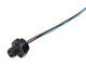 Binder 76-4731-3111-00012-0200 M12-A Male panel mount connector, Contacts: 12, unshielded, single wires, IP67, UL, M16x1,5, front fastened | American Cable Assemblies