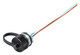 Binder 09-3441-284-05 M12-A Male panel mount connector, Contacts: 5, unshielded, single wires, IP69K, M16x1,5 | American Cable Assemblies