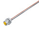 Binder 76-0232-0011-00305-0200 M12-A Female panel mount connector, Contacts: 5, unshielded, single wires, IP68, UL, M16x1,5 | American Cable Assemblies