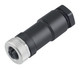 Binder 99-0430-19-04 M12-A Female cable connector, Contacts: 4, 8.0-10.0 mm, unshielded, screw clamp, IP67, UL, VDE, PG 11, for the power supply | American Cable Assemblies