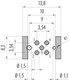 Binder 09-0445-601-05 M12-B Male receptacle, Contacts: 5, shieldable, SMT, IP67