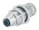 Binder 09-5246-00-04 M12-D Adapter, Contacts: 4, shielded, pluggable, IP67, UL | American Cable Assemblies