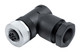 Binder 99-0690-58-04 M12-S Female angled connector, Contacts: 3+PE, 8.0-10.0 mm, unshielded, screw clamp, IP67, UL, VDE | American Cable Assemblies