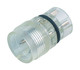 Binder 09-0441-50-04 M18 Male receptacle, Contacts: 4, unshielded, solder, IP67 | American Cable Assemblies