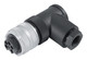 Binder 99-2444-73-05 7/8" Female angled connector, Contacts: 4+PE, 10.0-12.0 mm, unshielded, screw clamp, IP67, UL, VDE | American Cable Assemblies