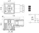 Binder 43-1714-135-03 Size A Female power connector, Contacts: 2+PE, 6.0-8.0 mm, unshielded, screw clamp, IP40 without seal, Circuit E6