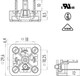 Binder 43-1713-000-03 Size A Male power connector, Contacts: 2+PE, unshielded, solder, IP40 without seal, UL, ESTI+, VDE