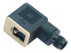 Binder 99-5718-00-03 Size B Adapter, Contacts: 2+PE, unshielded, pluggable, IP65 | American Cable Assemblies