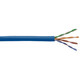 Shaxon SH-UL625-8BU-100M Category 5e, 4 Pair Solid, 100 Meter Box, PVC Jacket, Blue| American Cable Assemblies