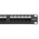 Shaxon SH-MP117HA248-B Category 6 Patch Panel, 24 Port, RJ45-110| American Cable Assemblies