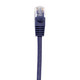 Shaxon SH-UL724M8XXPR-AF CAT 6 Patch Cable, UTP Stranded, Flush Molded Boots, Purple| American Cable Assemblies