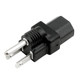 IEC C13 to NEMA 5-15P Plug Adapter