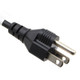 USA NEMA 5-15P to C13 Power Cord - SVT Wire Jacket