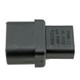 IEC C13 to IEC C14 Plug Adapter