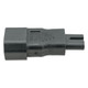 IEC C7 to IEC C14 Plug Adapter