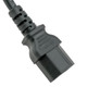 India IS1293 to C13 Power Cord - 6 ft