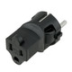 USA to Europe 3 Prong Plug Adapter