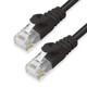 YC Cables YCFER6E-001-RED Cat6 Patch Cable Molded Snagless Boot
