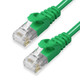 YC Cables YCFER6E-001-RED Cat6 Patch Cable Molded Snagless Boot