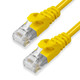 YC Cables YCFER6E-001-RED Cat6 Patch Cable Molded Snagless Boot