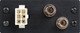 Camplex HYMOD-1R05 SMPTE FXW Plug to 2 ST Fiber & 6-Pin AMP for 1RU HYMOD Systems