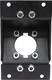 Camplex HYMOD-2R26 Punched Angled Black Aluminum Panel for Neutrik opticalCON & All D-Series Connectors- 2RU