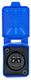Camplex HF-OC2S2S Inline Coupler - opticalCON DUO to DUO - SMPTE UPC Single Mode