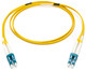 Camplex SMXD9-LC-LC-001 Premium Bend Tolerant Armored Fiber Patch Cable Single Mode Duplex LC to LC - Yellow - 1 Meter | American Cable Assemblies